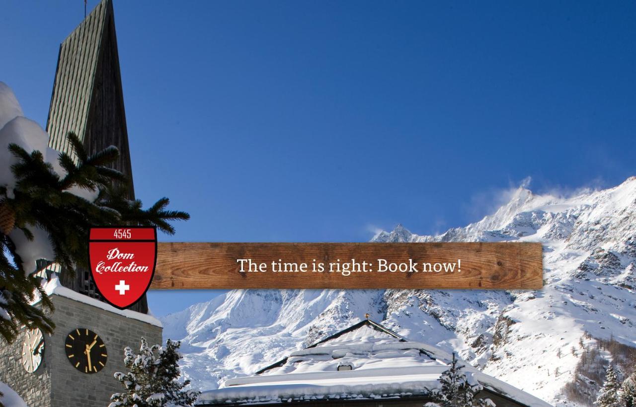 Hotel Du Glacier - The Dom Collection Saas-Fee Eksteriør bilde
